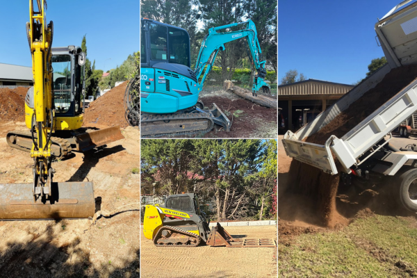 excavation equipment wet hire